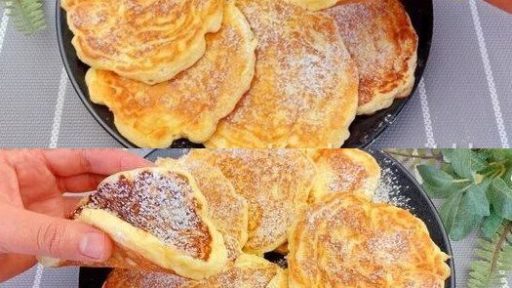 Äppelpannkakor med 150 g yoghurt, klara på 5 minuter  150 g äpple (grovrivet) 20 g rissirap eller lönnsirap…