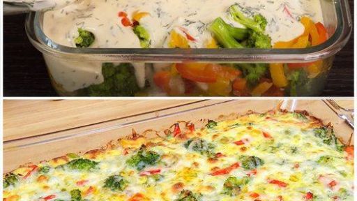 Broccoli- och ostgryta, 100 gånger bättre än kött, bakad på 20 minuter