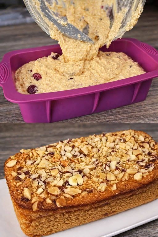 Mandel- och tranbärsbröd: En söt, nötig och smakrik njutning. Detta mandel- och tranbärsbröd är den perfekta balansen mellan sött och…