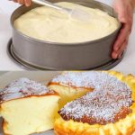 En mycket krämig cottage cheesecake som kan bakas i ugnen på bara 5 minuter.