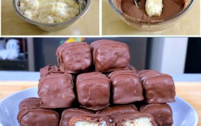 Jag har gjort dem i flera år. De smakar bättre än originalen – Bounty-choklad gjorda med bara 3 ingredienser!