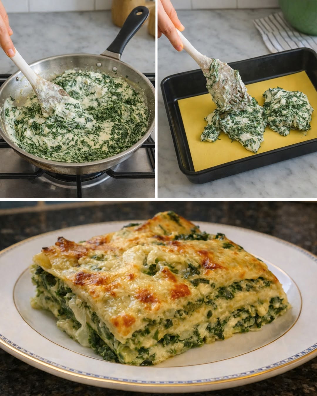 Spenatlasagne: En hälsosam och läcker version