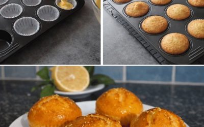 Ultramjuka citronmuffins
