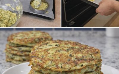 Hälsosamma bakade zucchinifritters: Lätta, krispiga och klara på 30 minuter