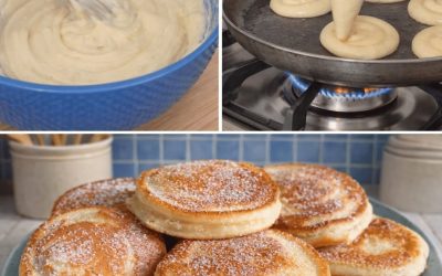 Snabba yoghurtpannkakor – Enkelt och fluffigt recept på 5 minuter
