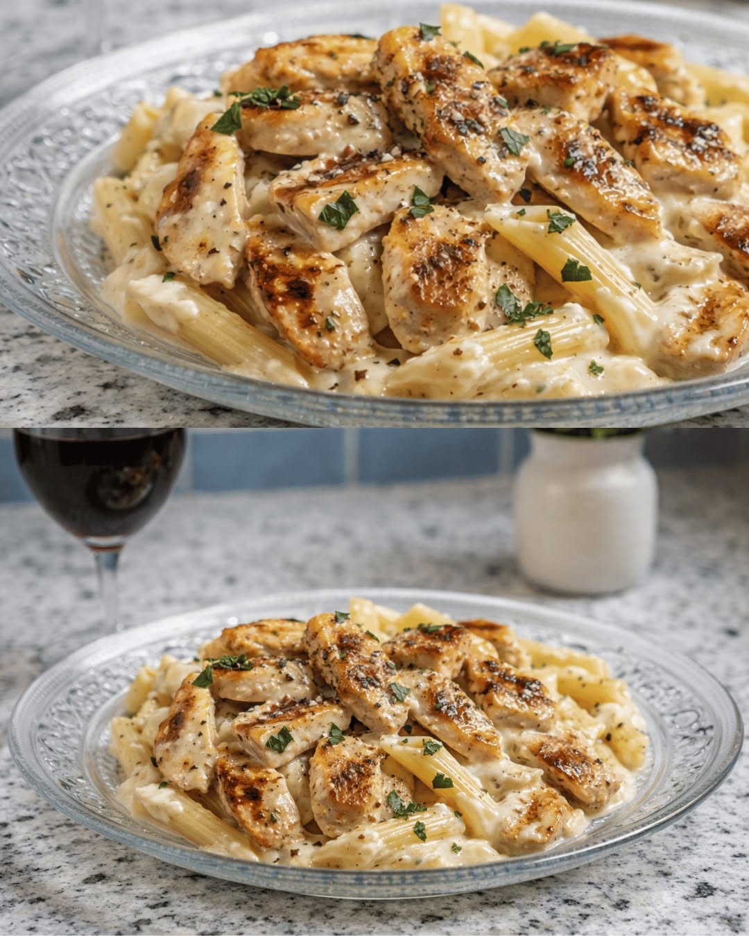 Krämig pasta med kyckling och boursinost: Ett enkelt och gott recept