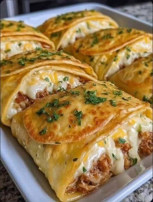 Recept på fyllda ostficka-tacos