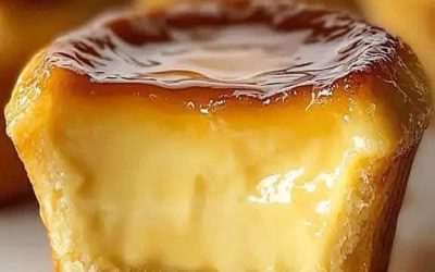 Krämiga kolaflanmuffins!