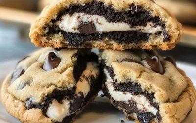 🧁 Oreokakor fyllda med chokladbitar 🍪