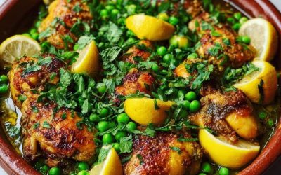 🥘 Sap Radiance: Smaragdpärlor, Premiumkyckling & Citronmoln