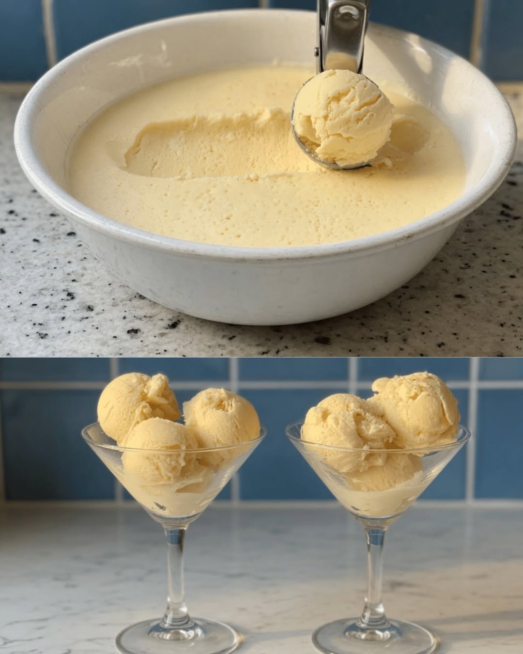 Recept på len hemlagad vaniljglass: Snabbt och enkelt, ingen glassmaskin behövs