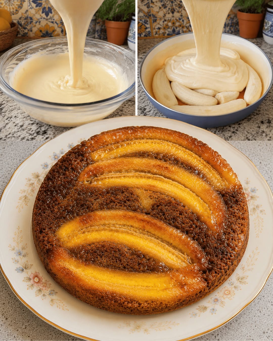 Karamelliserad choklad-banankaka (extremt saftig och mysig)