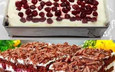 Blixtsnabb Schwarzwaldkörsbärstårta med 100 % framgångsgaranti