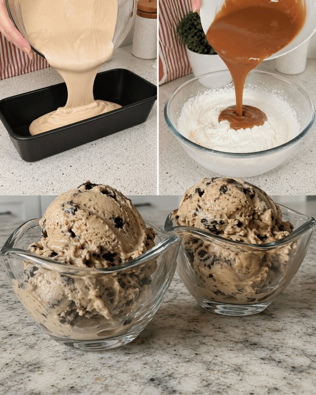 Ultrakrämig Nescafé-glass (köpt glassmodell)