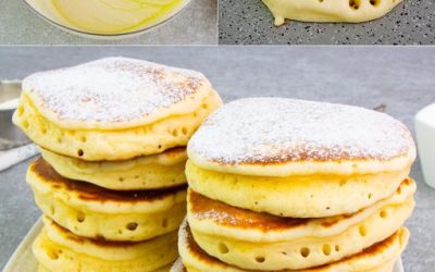 Jag bakar bara mina pannkakor så här nu, amerikanska pannkakor 😋