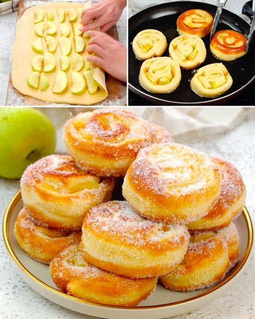 De smakar så gott, äppelfritters som alla älskar!