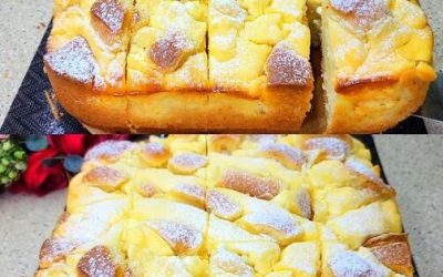 Fantastisk äppelkaka med vaniljpudding 😋