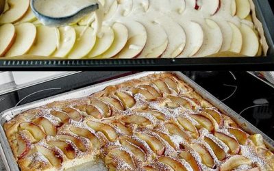 Fantastisk äppelpajkaka på 3 minuter (recept på 200 ml)