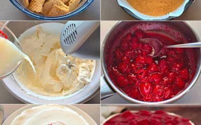 Superkrämig cheesecake med 800 g färskost och låt stå kallt i 30 minuter
