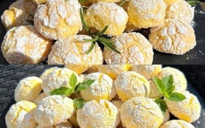 Min mormor lärde mig det här receptet: Supermjuka citronkakor!
