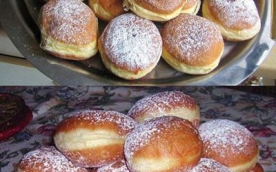 Fluffiga som bomull, nyårsaftonsmunkar