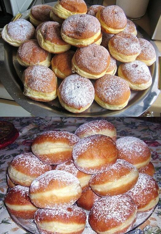 Fluffiga som bomull, nyårsaftonsmunkar