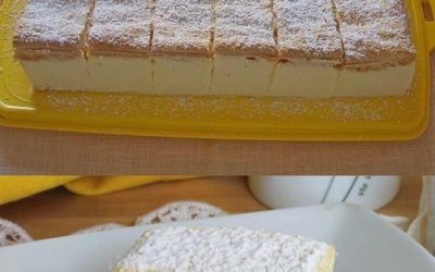 Citronskivor med 450 g mascarpone och 20 minuters gräddningstid