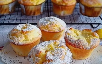 Puddingmuffins med 450 g kvarg, de bästa någonsin!