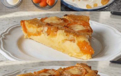 Ultra-smältande aprikos-clafoutis