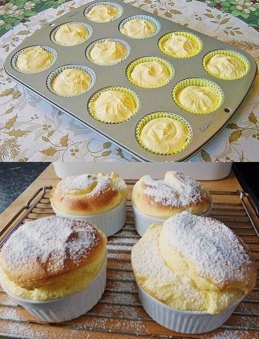 Jag blandar 400 g kvarg med pudding, muffins på 5 minuter 😋