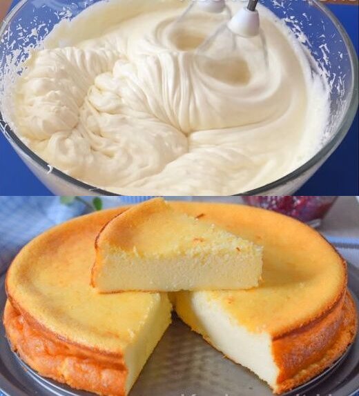 Verkligen den bästa cheesecake jag någonsin bakat, gjord på 800 g kvarg.