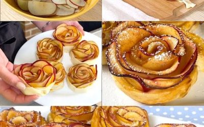 Äppelrosor – du behöver bara 3 ingredienser, de är så goda!