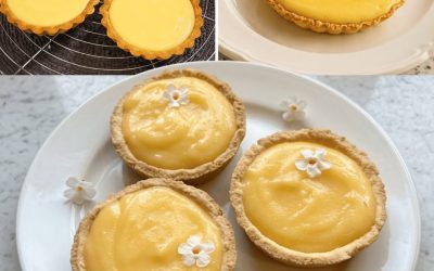 Recept • Efterrätter Hemlagade ultrakrämiga citrontartletter
