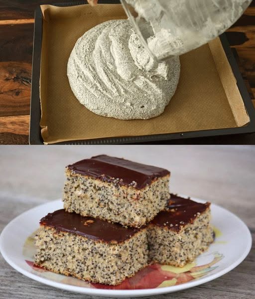 Vallmofrökaka med 10 minuters tillagningstid och 250 ml koppar