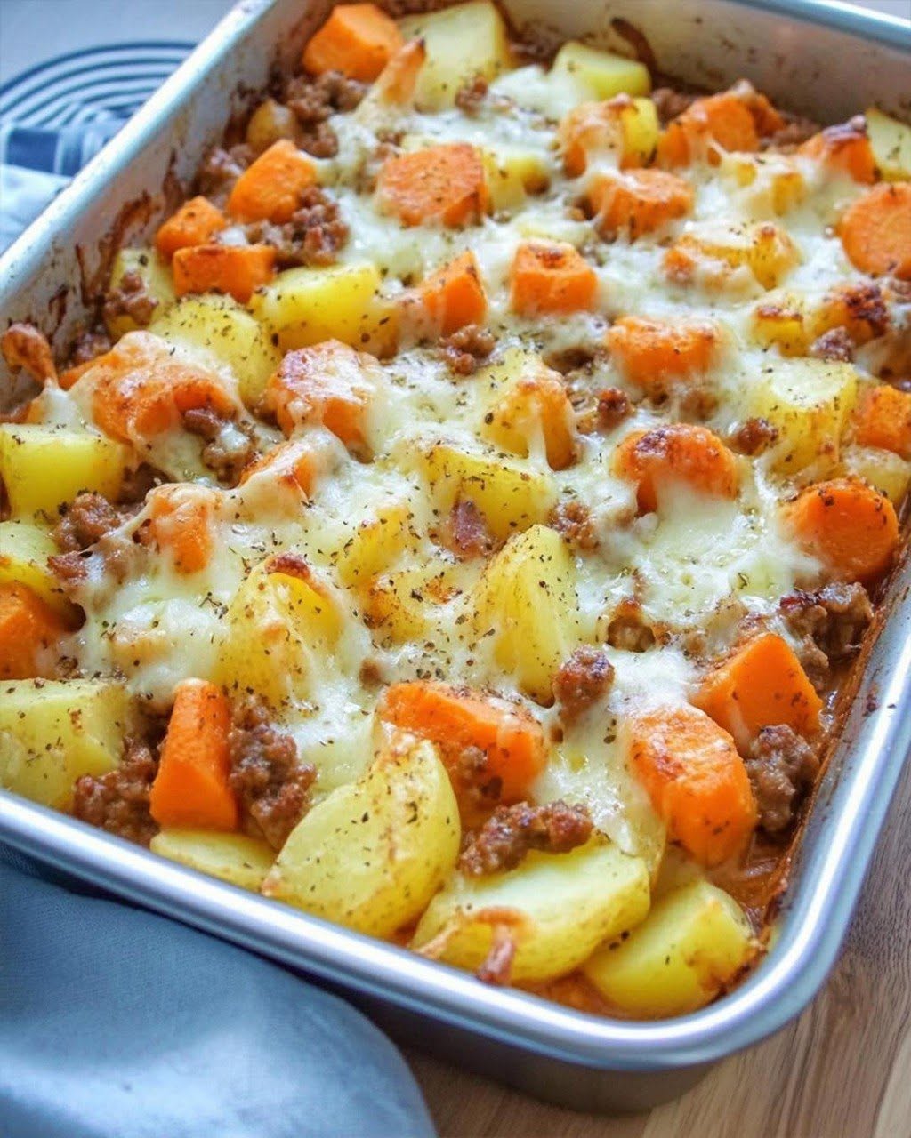 Kålrabbi- och köttfärsgryta – rejäl, krämig och kolhydratsnål