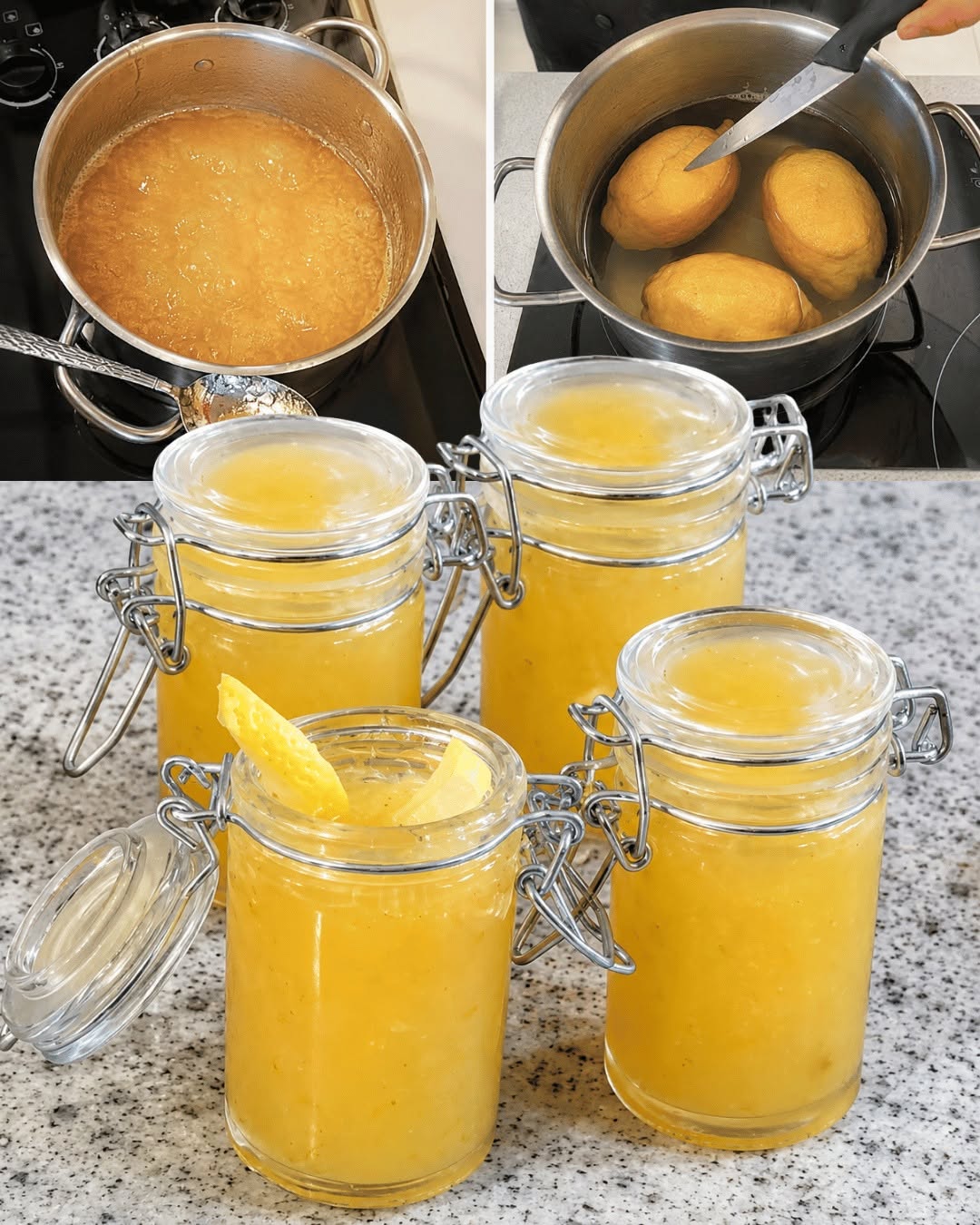 Hemgjord citronmarmelad