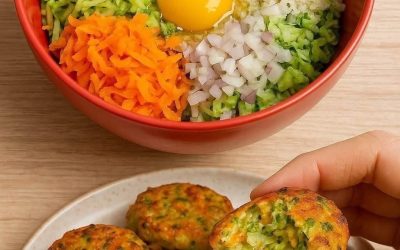 Krispiga grönsaksbullar