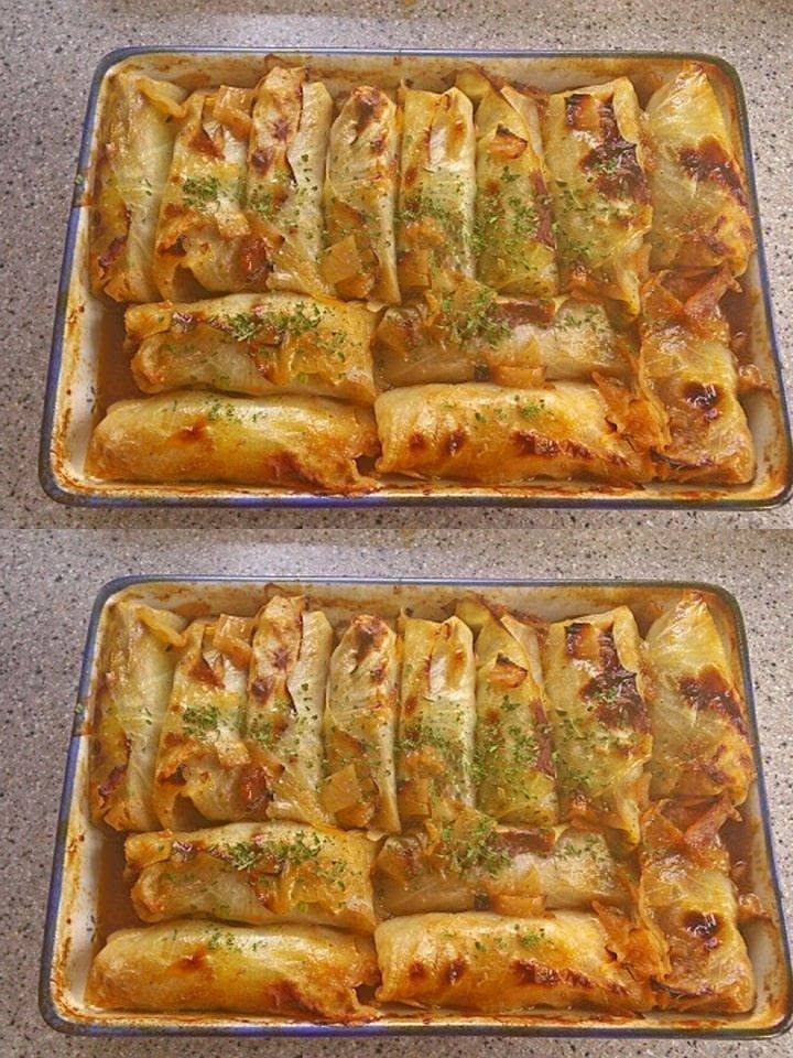 Recept på en läcker ugnsrätt med fylld kål
