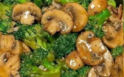 Broccoli har aldrig smakat så gott! Broccoli med svamp och vitlök
