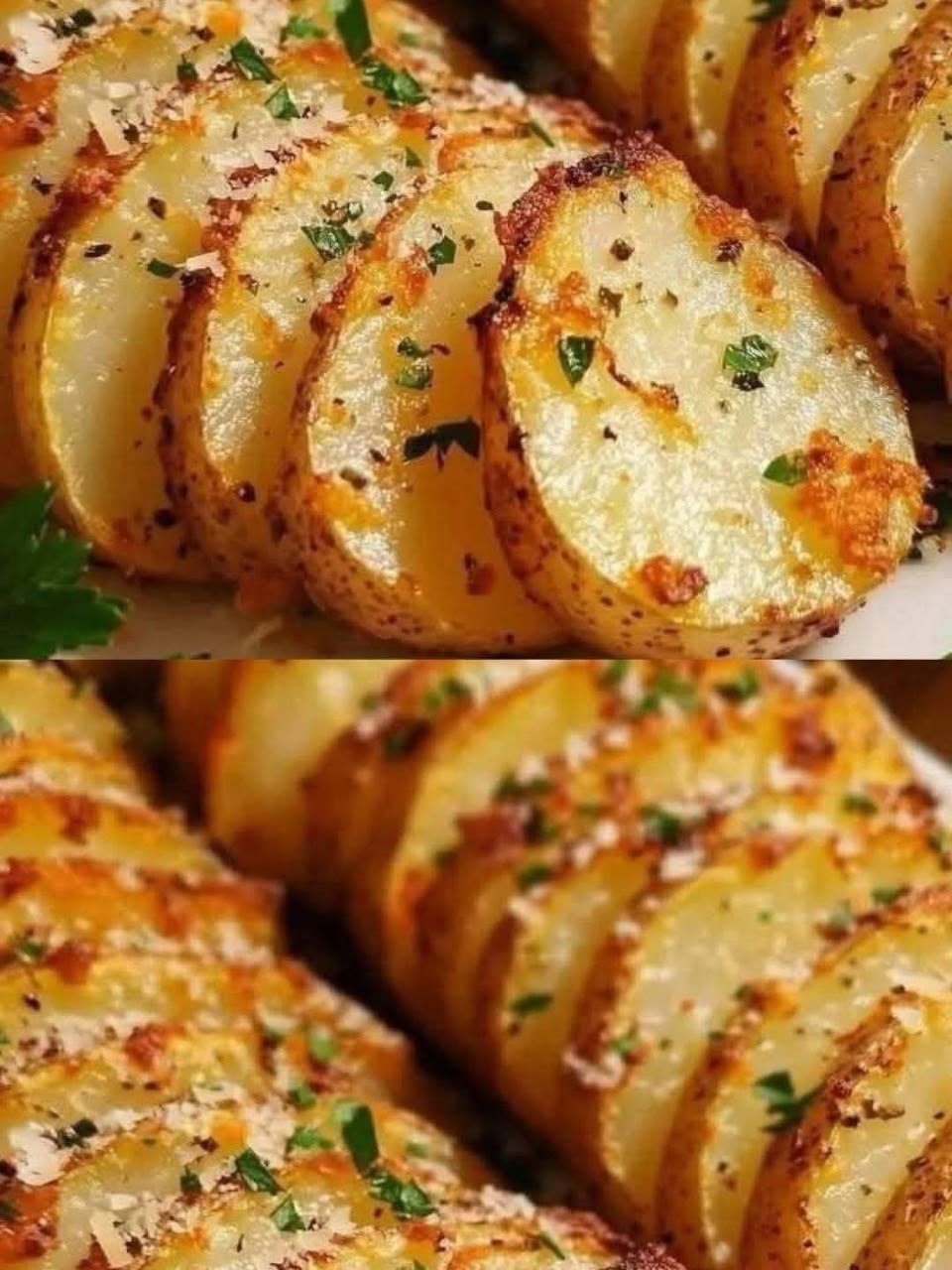 Bakade potatisar på språng