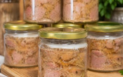 Du kan inte köpa så gott kött på burk: Hemlagad fläskkonserver enligt ett traditionellt recept  Ett fantastiskt recept på kött i burk!