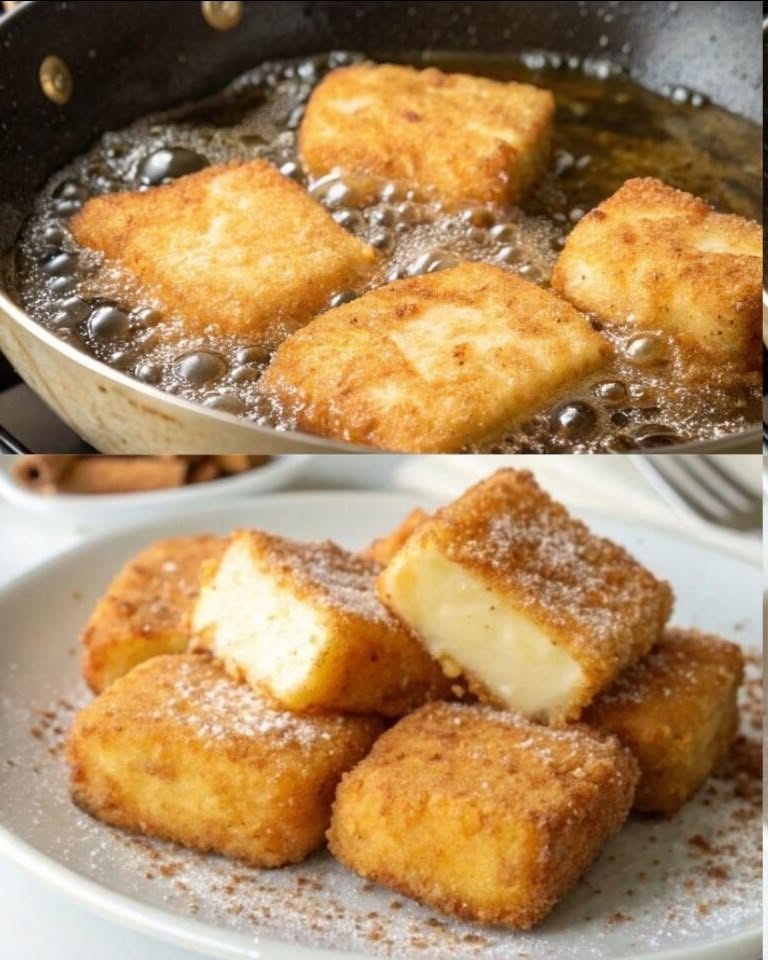 Traditionellt recept på stekt mjölk