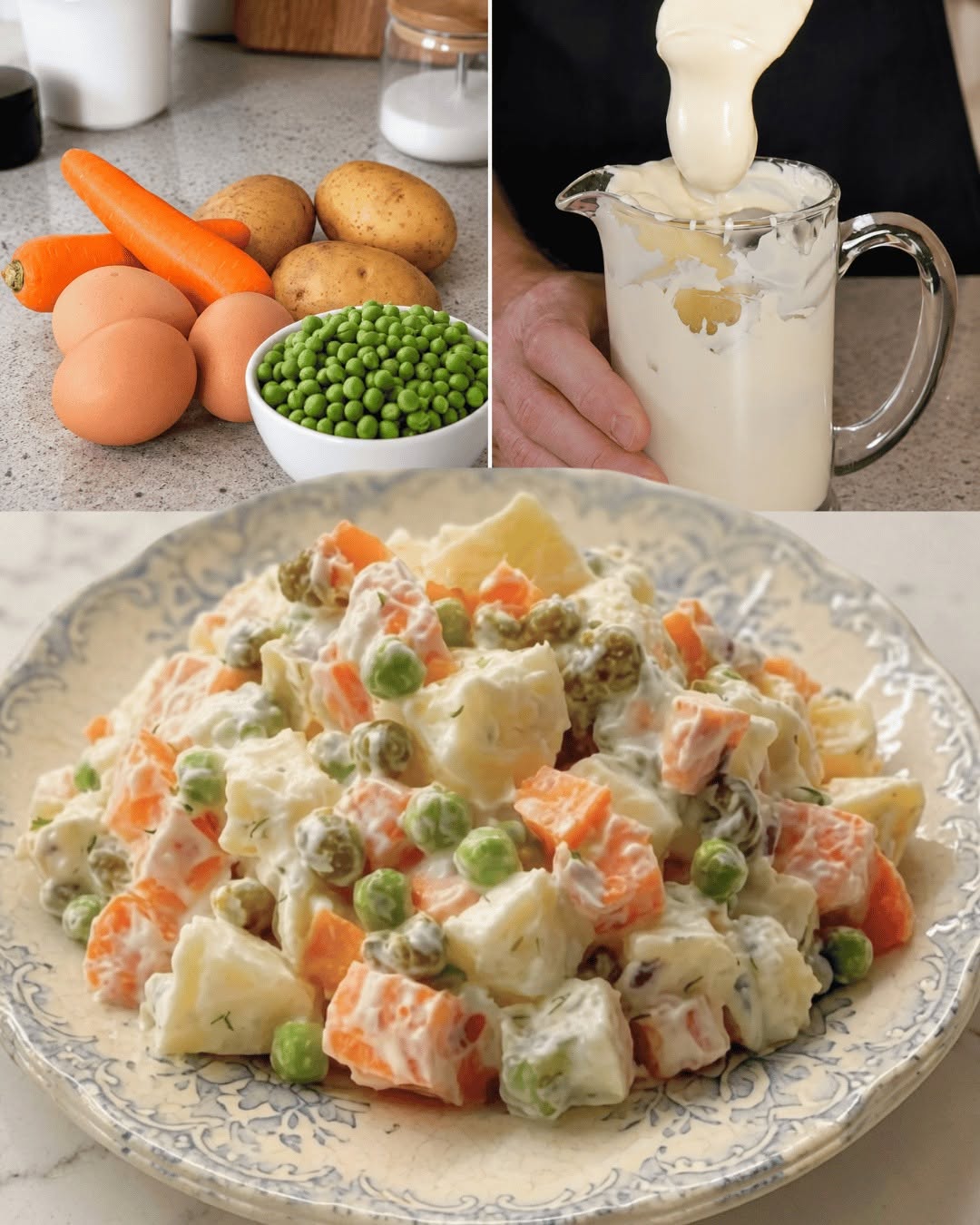 Potatissallad — Ultra Creamy House Special Sauce