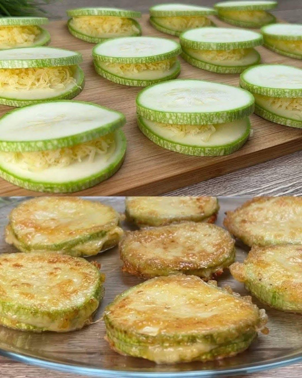 Ost- och zucchinigratäng