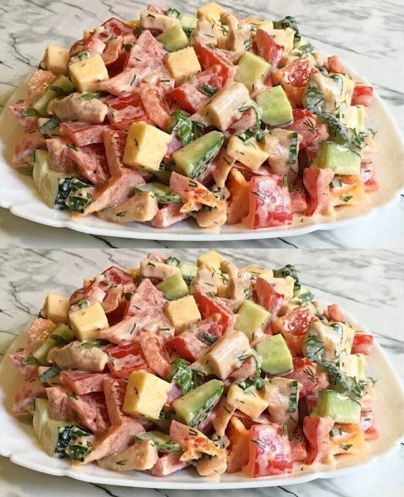 Fantastisk sommarsallad – klar på bara 5 minuter