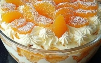 Mandarin tiramisu tillagad på 5 minuter med 250 g pudding!