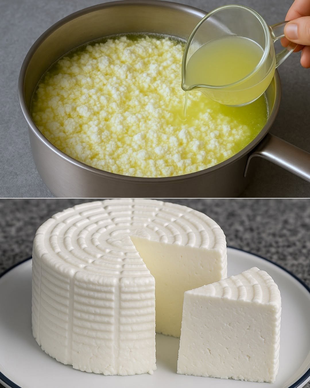 Hemgjord färskost med 3 ingredienser
