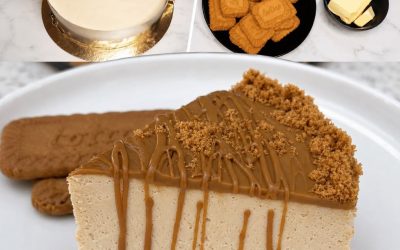 Enkelt recept på Biscoff-ostkaka utan bakning