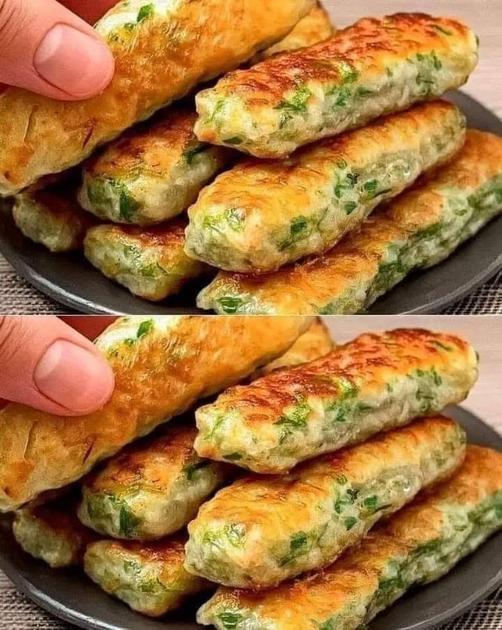 Krispiga zucchini- och ostpinnar direkt från pannan – så goda att du inte kan sluta äta dem!
