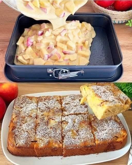 Saftig äppel- och vaniljtårta – Enkel, krämig och oemotståndlig
